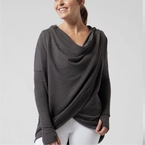 Athleta Purana Wrap Sweatshirt Size: Medium